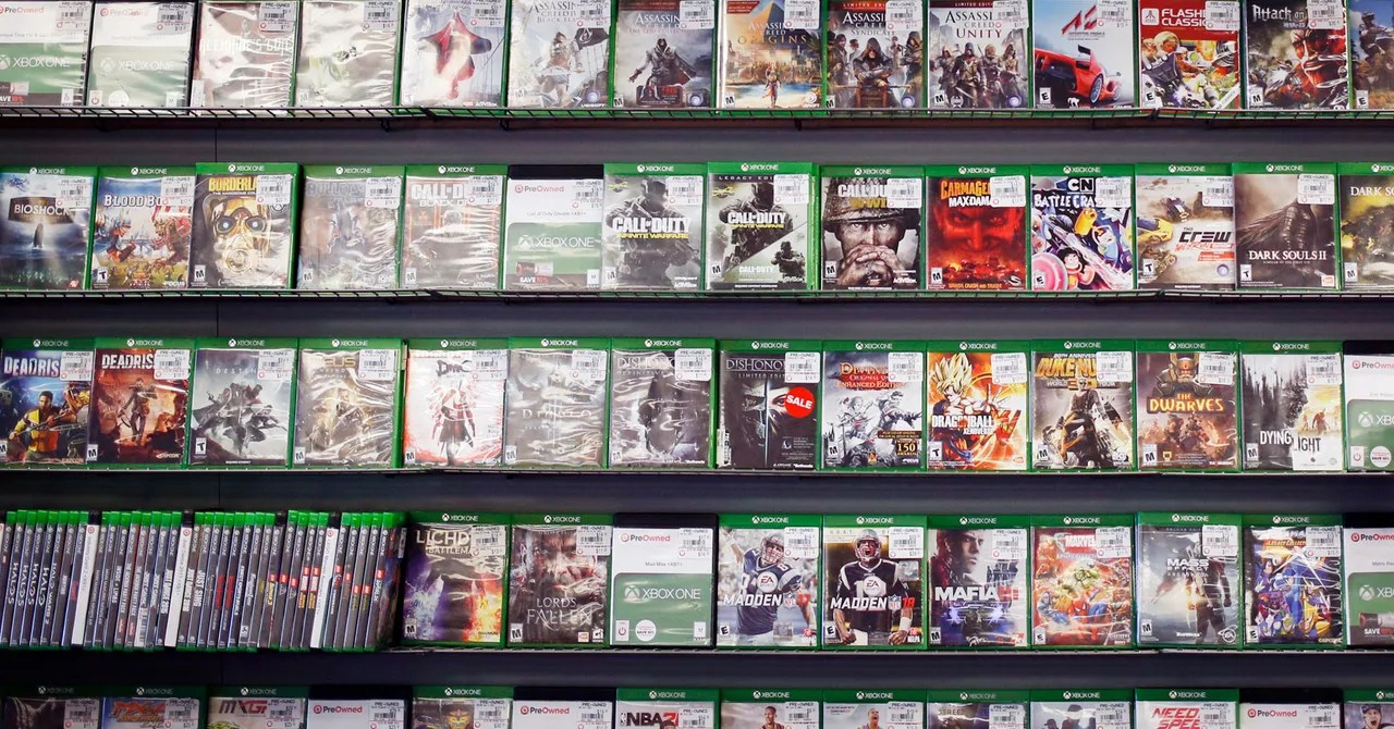 Console Game Libraries